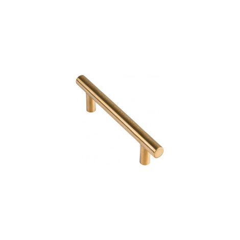 Tirador de Asa para Mueble  Estilo Contemporáneo  Fabricado en Acero Inox  Acabado en Latonado Vintage  Distancia Entrepuntos: 96 mm  Medidas 1361232 mm  Fijación Atornillado  Incluye Tornillos M4  4 