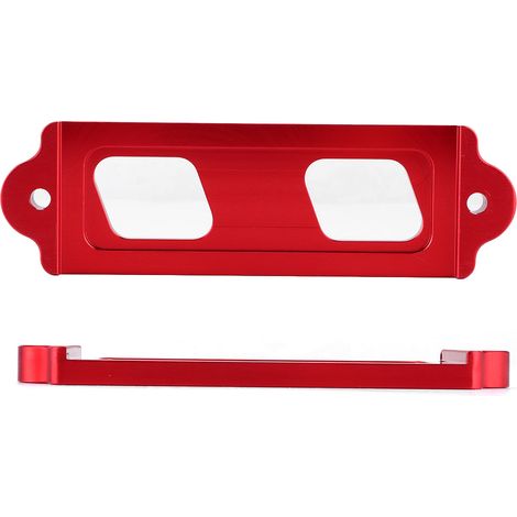 Batteriebefestigungsset mit Haltestange und Haken, passend für Honda Civic/CRX (rot) (1/5)