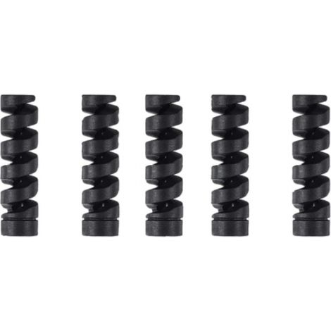 Kit de protection pour câble USB (5 pièces) – Noir (1/4)