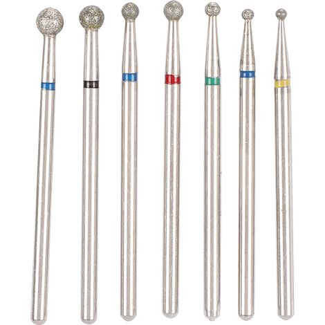 Embouts de perceuse multifonctions pour manucure et nail art, outil de meulage électrique (n° 02) (1/5)