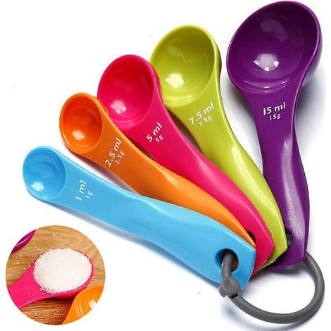 Outils de mesure, cuillères, conception emboîtable (1/4)