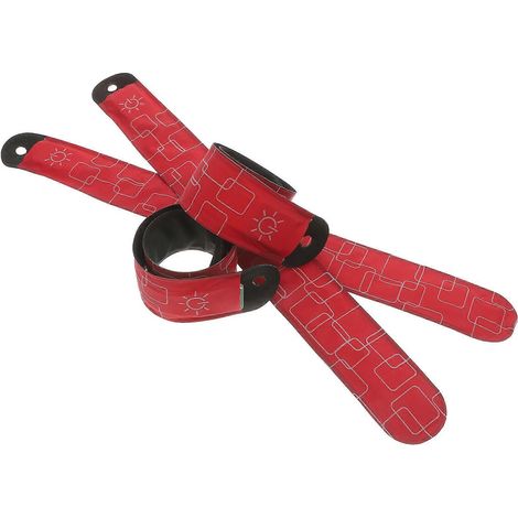Lot de 16 sangles LED pour jambes de cheval, sangles de cheville réfléchissantes et réglables pour la course (1/5)