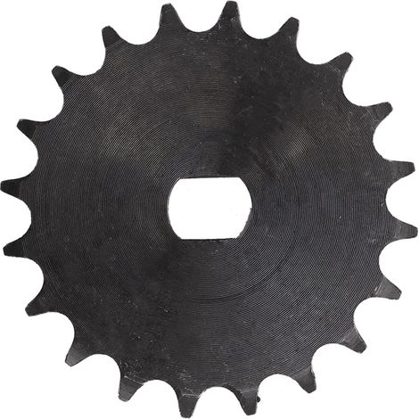 Pignon de chaîne 428 en acier au carbone pour moteur à engrenages MY1020 MY1012 ZXF1122, alésage intérieur en H 12x17mm, 20 dents (1/5)