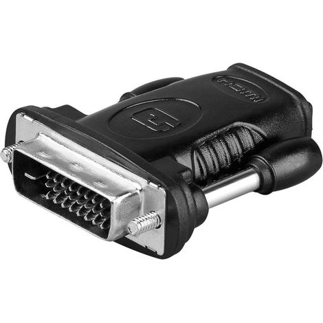 MicroConnect HDMIDVGA - Adaptateur de câble (HDMI 19, DVI 24+1, mâle/femelle)
