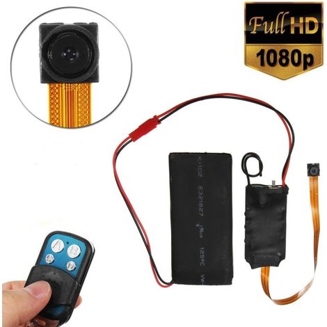 Mini Micro Caméra 1080p Ip Light Spy Spy Cmos Spycam Full Hd Avec Télécommande