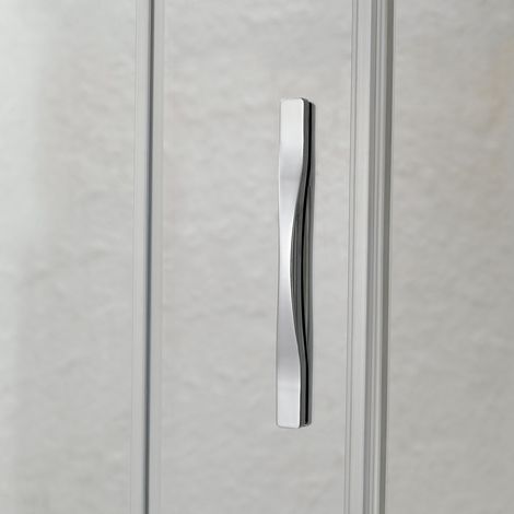 Box doccia 3 lati scorrevole vetro trasparente h 198 mod. Young Trio 1 Anta P 70x110x70 cm