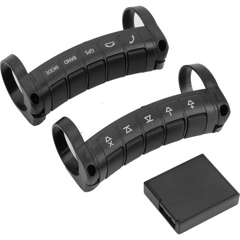 Télécommande universelle sans fil pour volant, compatible avec les boutons de navigation DVD de voiture-AquaForge (1/5)