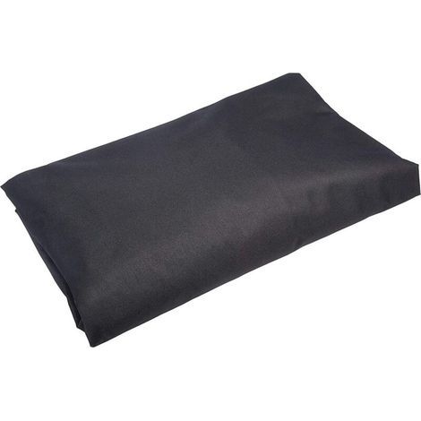 Housse pour chauffage de terrasse rond, noire