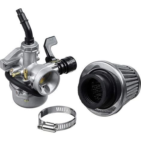 Carburatore 19mm + Filtro Aria per Mini Motore ATV Quad 50/70/90/110 / 125cc (1/4)