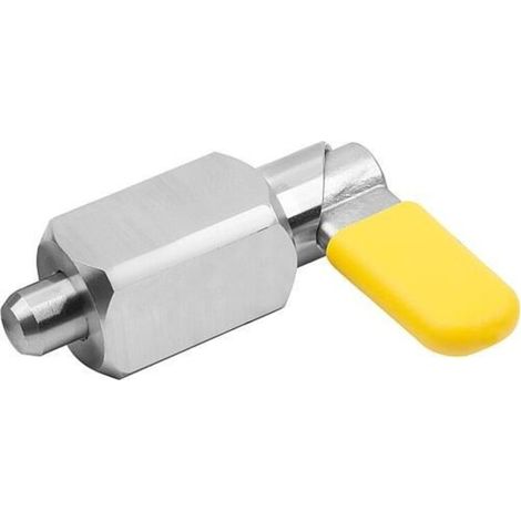 KIPP Sperrriegel Vierkant Gr. 3 D=8 Edelstahl blank mit Kappe (1/3)
