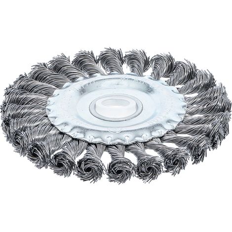 BGS Scheibenbürste / Zopfrundbürste Ø 125 mm (1/4)