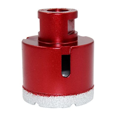 Foret diamanté avec filetage M14, foret à trous creux brasé haute performance pour carrelage/granit/marbre/porcelaine/verre/céramique (50 mm)
