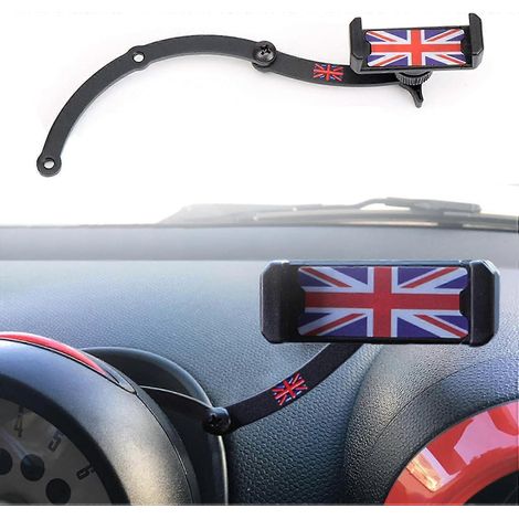 Support de téléphone portable pliable et invisible Mini Cooper 360 pour Mini Cooper R55 R56 R57 R60 R61 (Mini R) (1/5)