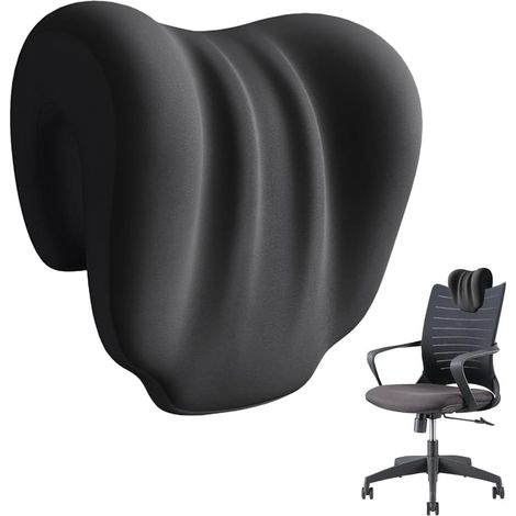 Reposacabezas para silla – Cojín cervical ergonómico de espuma viscoelástica (modelo AA), para silla de oficina
