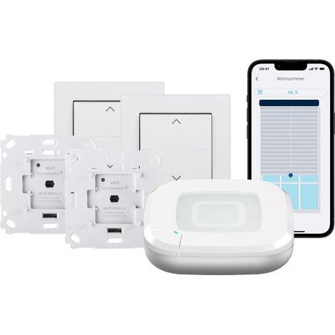 HOMEMATIC IP KIT DE DÉMARRAGE POUR COMMANDE DE VOLET ROULANT HMIP-SK29 162171A0