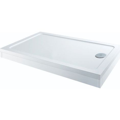 1700 x 700mm Shower Tray Rectangular Easy Plumb Premium Anti-Slip FREE Waste (1/3)