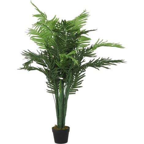 vidaXL Palma Artificiale 18 Foglie 80 cm Verde