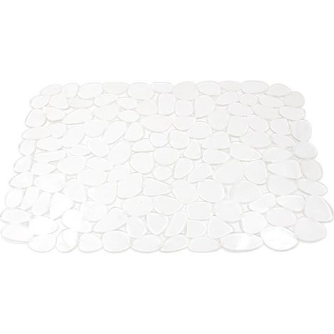 Lavabo, moquette d'évier, rayures, lave-vaisselle, coupe, plastique, 40 x 30 cm, blanc (1/5)