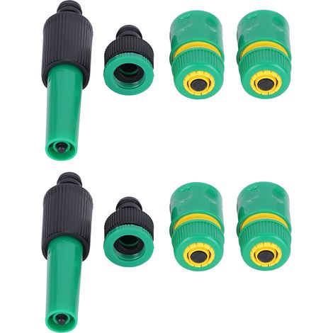 Set mit 2 G1/2-Gartenschlauchverbindern, Sprühanschluss für Gartenbewässerung, Tropfbewässerung (1/5)