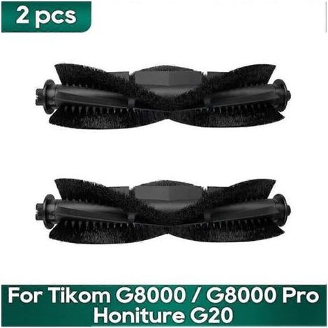 Lot de 2 balais principaux pour Tikom G8000 / G8000 Pro, Honiture G20 Pro, Laresar Evol 3 3S - Pièces de rechange (1/5)