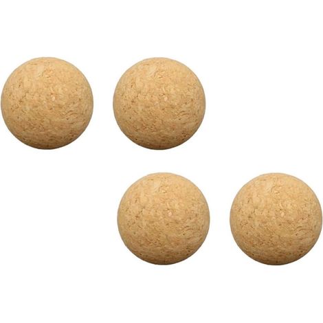 4 bouchons liège, bois, beiges, réutilisables, pour vin et bière (1/5)
