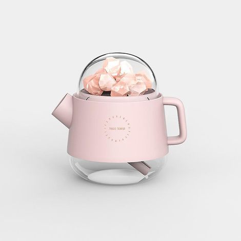 bouilloire Humidificateur Diffuseur D'arme De Pierre De Sel Silencieux Sans Fil (1/5)