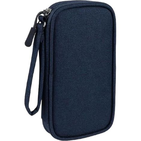 KOWOLL Boîte de rangement pour appareils électroniques, sac de rangement pour accessoires numériques, boîte de rangement pour câbles de voyage et sac organisateur portable (1/4)