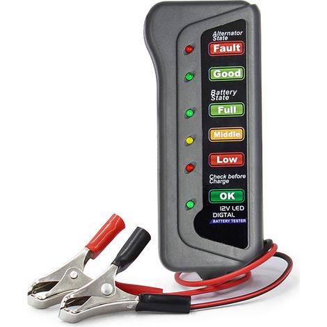 testeur de batterie 12 V pour voiture/véhicule électrique/moto (1/5)