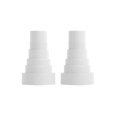 Lot de 6 kits adaptateurs compatibles Intex et Bestway 4550 – Avec joint – Conversion de raccord