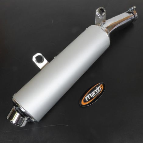 auspuff marving für motorrad suzuki 650 dr re 1994 bis 1996 neu (1/5)