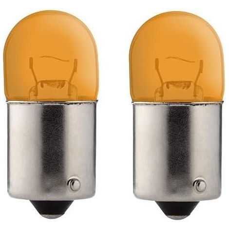2x Ampoule ORANGE 24V BA15S 10W camion fourgon voiture tracteur véhicule agricole