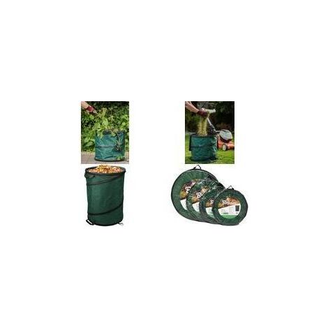 Pop-Up 90L Faltbarer Gartenbeutel mit Griffen TQ-BS90