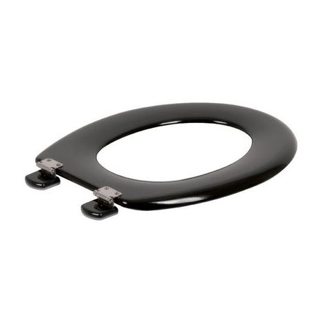Abattant WC classique simple noir TRADITION - OLFA - 7TS00020101 (1/3)
