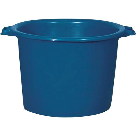 Cuenco redondo reforzado de 55 L azul 41/52,5 x 34