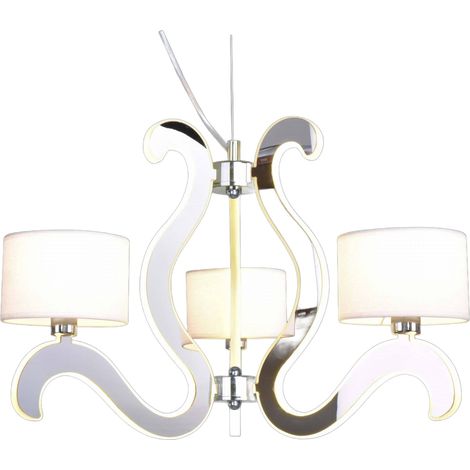 Lampadario a sospensione Candellux Ambrosia cromato LED 6xE14 (1/5)