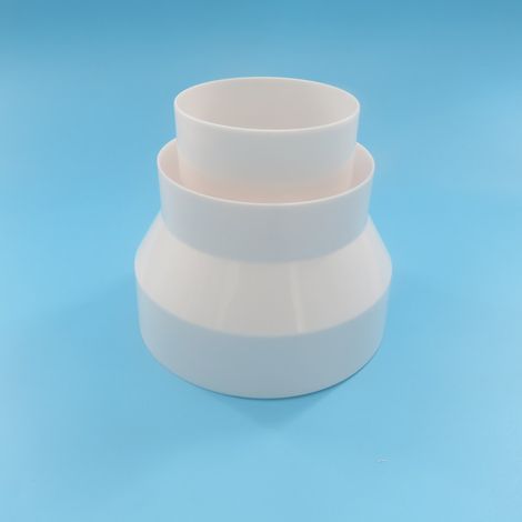 Adaptateur réducteur pour conduit de ventilation en PVC 100/110/150, bague de réduction pour tuyau d'échappement, tête de réduction