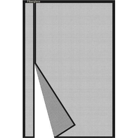 Magnetisches Fliegengitter 120x215cm für Balkontür ohne Bohren, Fiberglas Netz (1/5)