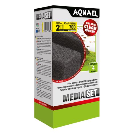 Esponja filtro acuario Aquael asap 700 filtración mecánica biológica