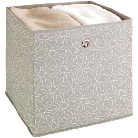QORVA-Bac de rangement tissu, 32 x 32 x 32 cm, Balance