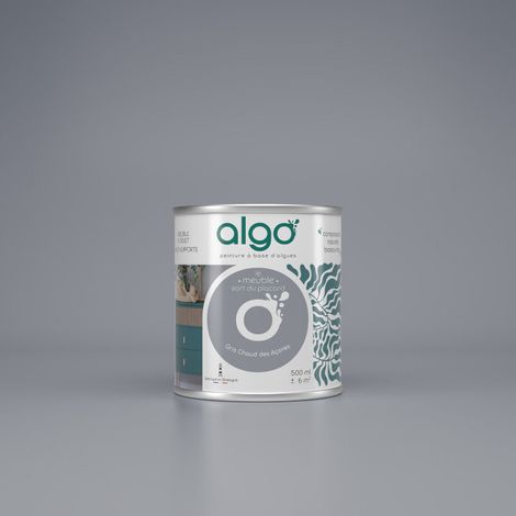 Peinture pour Meuble - Gris Chaud des Açores - 0.5L / Mat