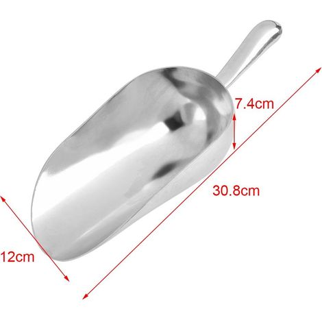 Pelle en Alliage D'aluminium pour Fête de Bar à Domicile, pour Aliments, Bonbons, Buffet de Glace (1/5)