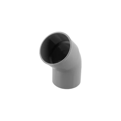 Coude PVC Vidange 45° Mâle Femelle Ø63
