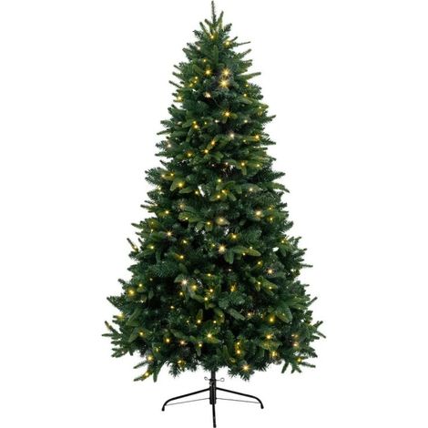 Sapin de Noël artificiel 180 cm lumineux Green Creek