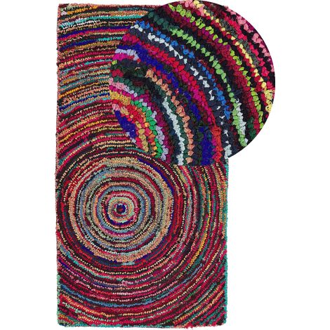 Tappeto in tessuto multicolore 80 x 150 cm Malatya