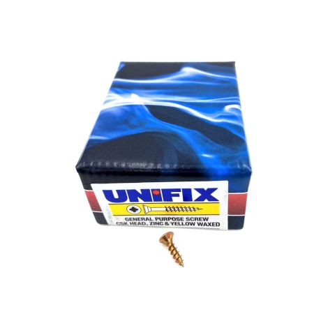Unifix Chippy Woodscrews 3.0 x 12mm - 9CHIPPY/005 - Box of 200