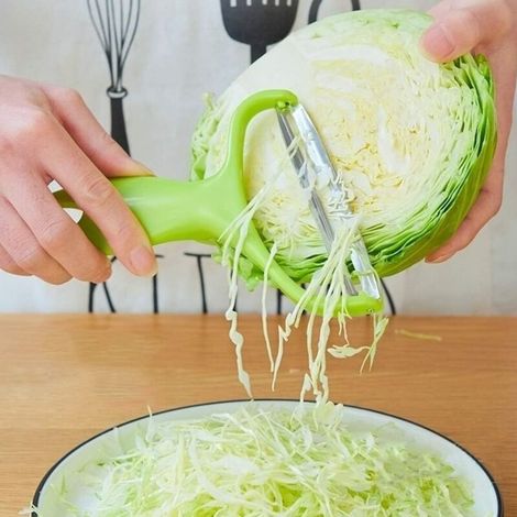Große Reibe für Kohl, Kartoffeln und Karotten – Küchenhelfer zur Zubereitung von Gemüse für Mahlzeiten zu Hause und für die Familie - Crezuo