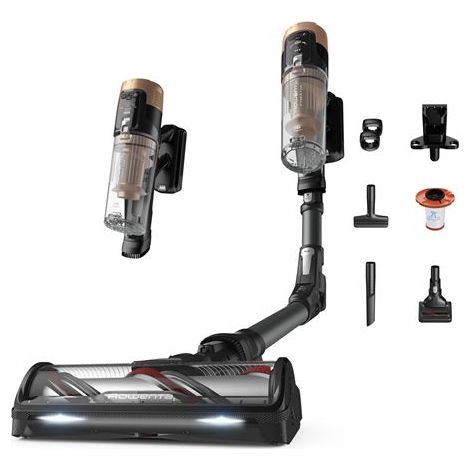 Rowenta X-Force Flex 14.80 Akku-Staubsauger Schwarz und Gold