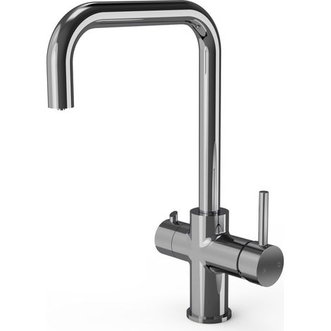 Instant Hot Boiling Water Tap 4 in 1 Kitchen Mixer Chrome Finish Ellsi (1/5)