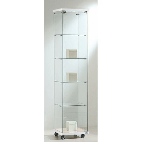 Vetrina Cristalli Temperati 40X40X181cm LL OF418LE Made in Italy (1/3)