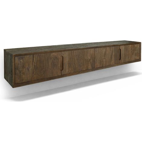 CORTE-Meuble TV 220 cm marron (1/5)